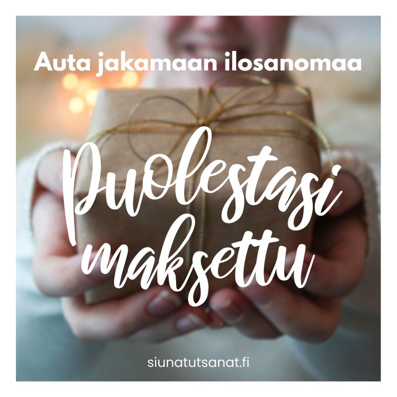 Auta jakamaan ilosanomaa